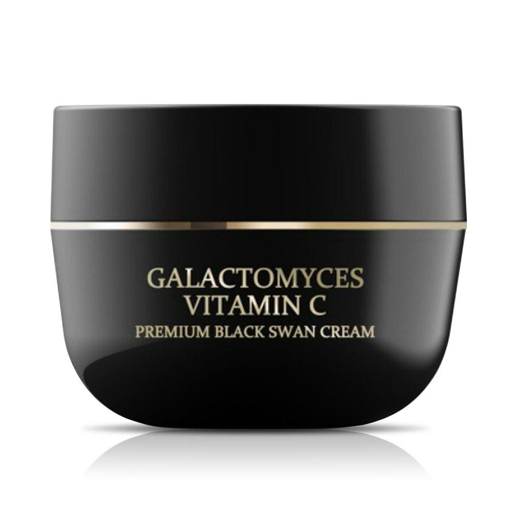 Galactomyces Vitamin C Premium Black Swan Skin Care Set Whitening Elasticity Focused Care Basic 2 Piece Set Serum 50ml + Cream 50g