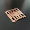 Flat Battery Busbar M6 screw holes Red Copper Pickling Busbar New Busbar Connector  LiFePO4 Cell