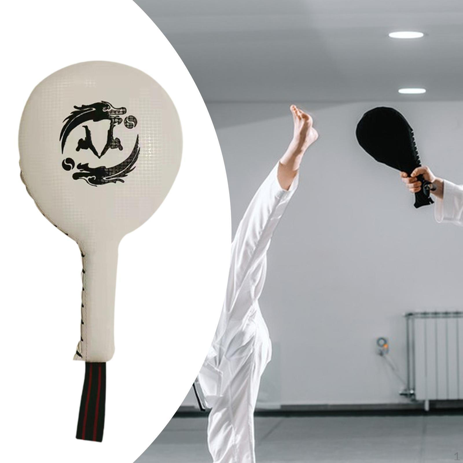 

Тхэквондо ударная площадка боксерская мишень для ног переносное спарринговое оборудование TKD удар ногой белый