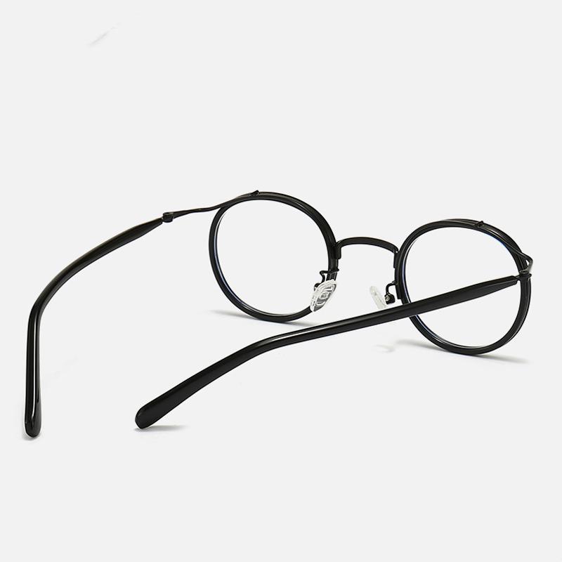 New Fashion Trend Retro Japanese Round Frame Presbyopic Eyewear For Men And Women Photochromic Anti Blue Light Reading Glasses