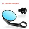 Motorcycle Rear View Mirrors 7/8" On The Handlebar Motorbike Accessories Universal For BMW Honda Suzuki Dirt Pit Bike Cafe Racer