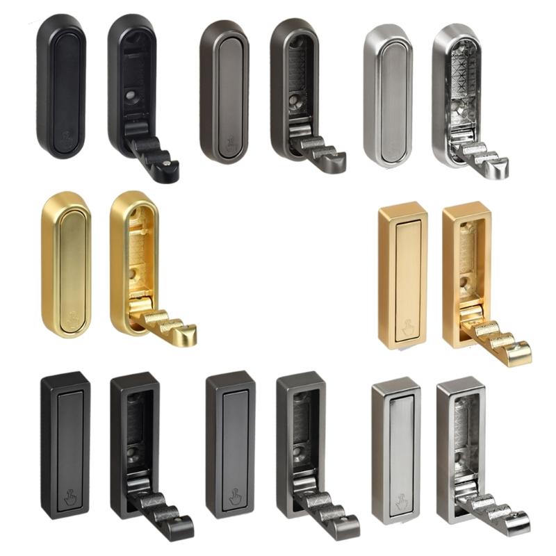 3 Stück faltbare Haken zur Wandmontage, platzsparend, Metall-Organizer mit rutschfestem Design, einfache Installation für das Badezimmer