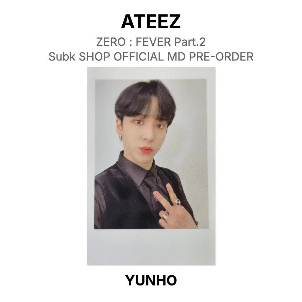 ATEEZ NULL : FEVER Teil 2 Subk SHOP OFFIZIELL MD VORBESTELLUNG Offizielle Fotokarte