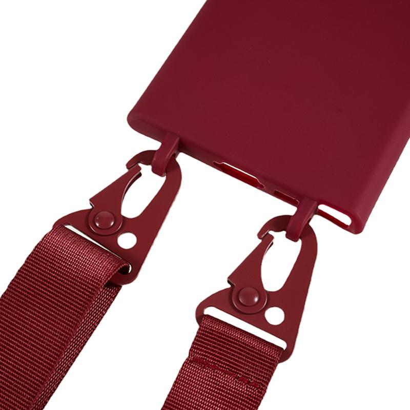 TPU Case for Samsung Galaxy S23 Ultra Matte Finish Phone Protector Cover with Wide Lanyard