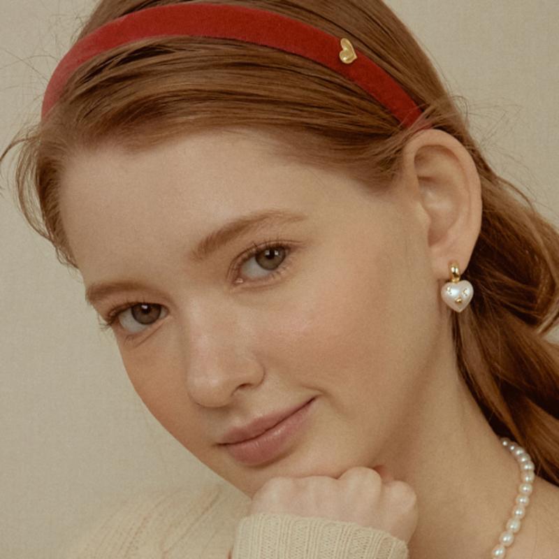 TATIANA Eileen Velvet Heart Hair band HB2221