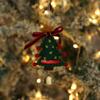 Ornements Peluches Arbre de Noël faits à la main et Décorations Clochettes Nouvel An pour Suspendre dans la Voiture