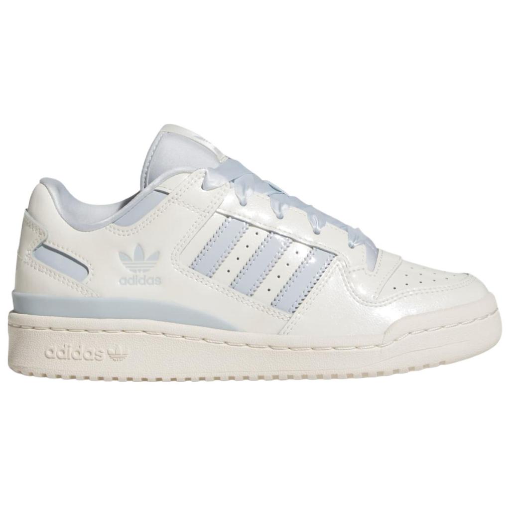 Adidas  Forum Low CL Off White Halo Blue Patent Women Sneakers JR0498