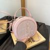 Popular Small Bags Spring New Fashion Versatile Messenger Bags Summer Portable Small Round Bags