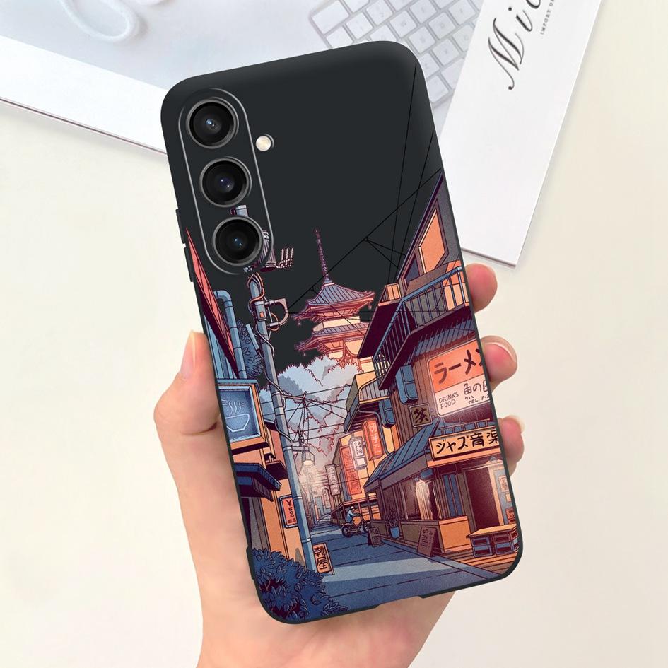 For Samsung Galaxy A25 2023 Case SM-A256B Cover Popular Flower Cartoon Soft Silicone Funda For Samsung A35 A25 5G A 25 Protector