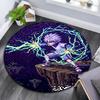 Killua Zoldyck pattern round rug,Carpet Rug for Living Room Bedroom Playroom ,Non-slip Floor Mat,Holiday Gifts and Birthday Gifts.