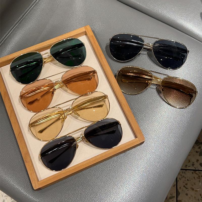 Vintage Designer Outdoor Sunglasses Men Round Fashion Titanium High Quality Eyeglasses Women's UV Protection Glasses