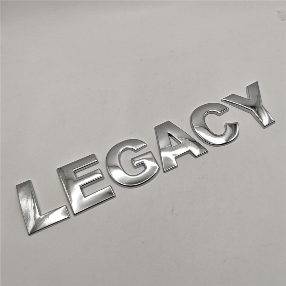 QGK2  Rear Trunk Decals Emblem Badge Car Letters Sticker Decal Styling for Subaru LEGACY