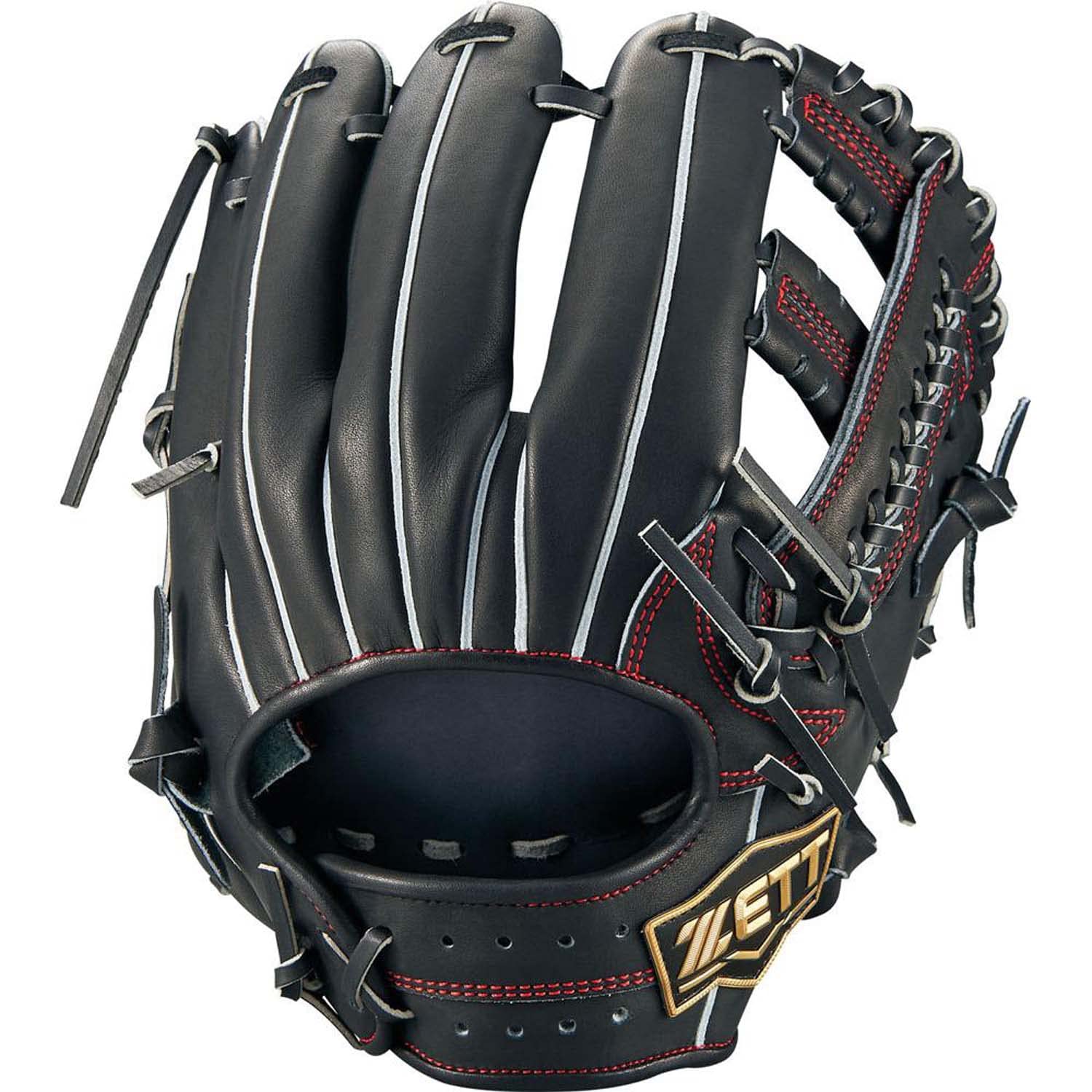 

ZETT Rigid Baseball Glove Neo Status for Right Throwing Black 4 BPGB12220 (Glove) Second/Short (1900) Size чёрный