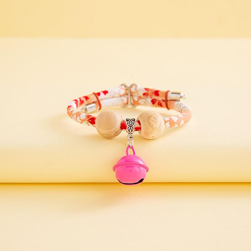 Cat & Dog Flea Prevention Collar with Bell - Decorative Pet Neck Scarf