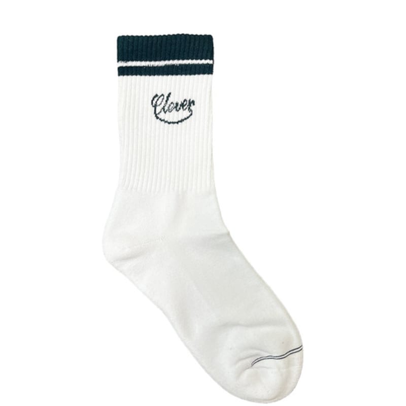 CLEVER FIELD Clever Logo Sports Socks _GREEN