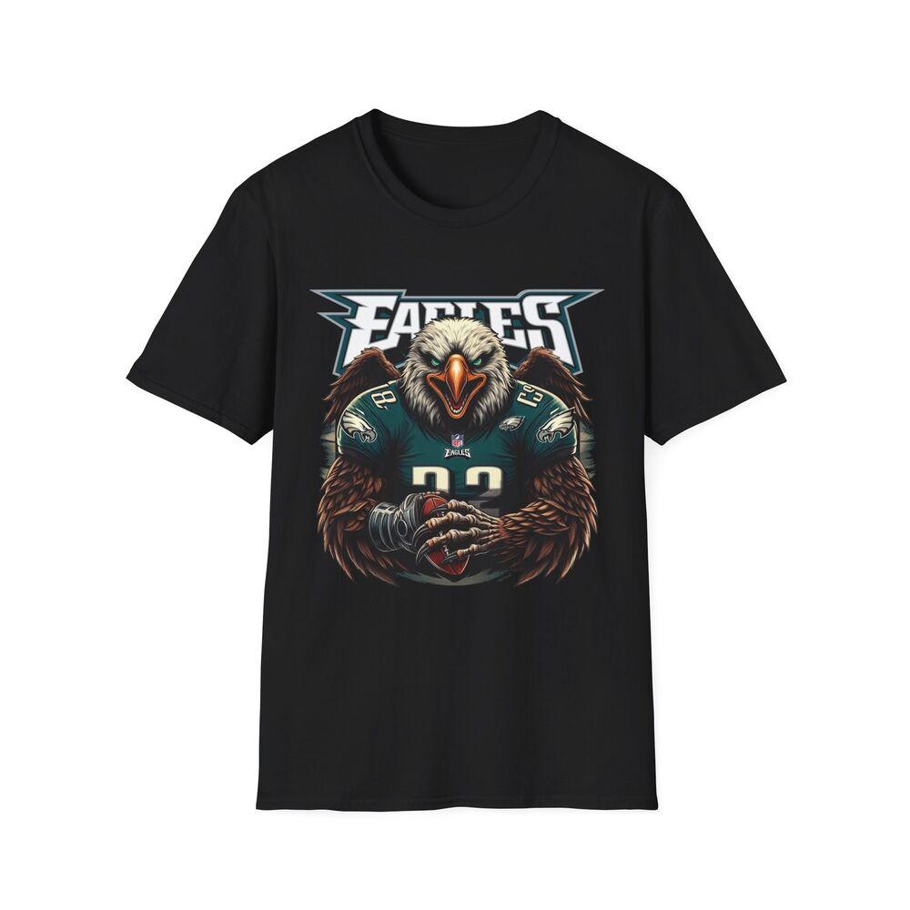 

Philadelphia Eagles Horror Twist T-Shirt - Unique NFL Fan Apparel 2XL