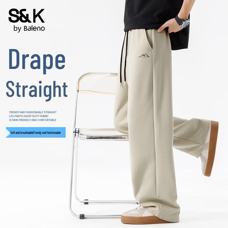 

Baleno Men s Heavyweight Breathable Straight-Leg Casual Pants L