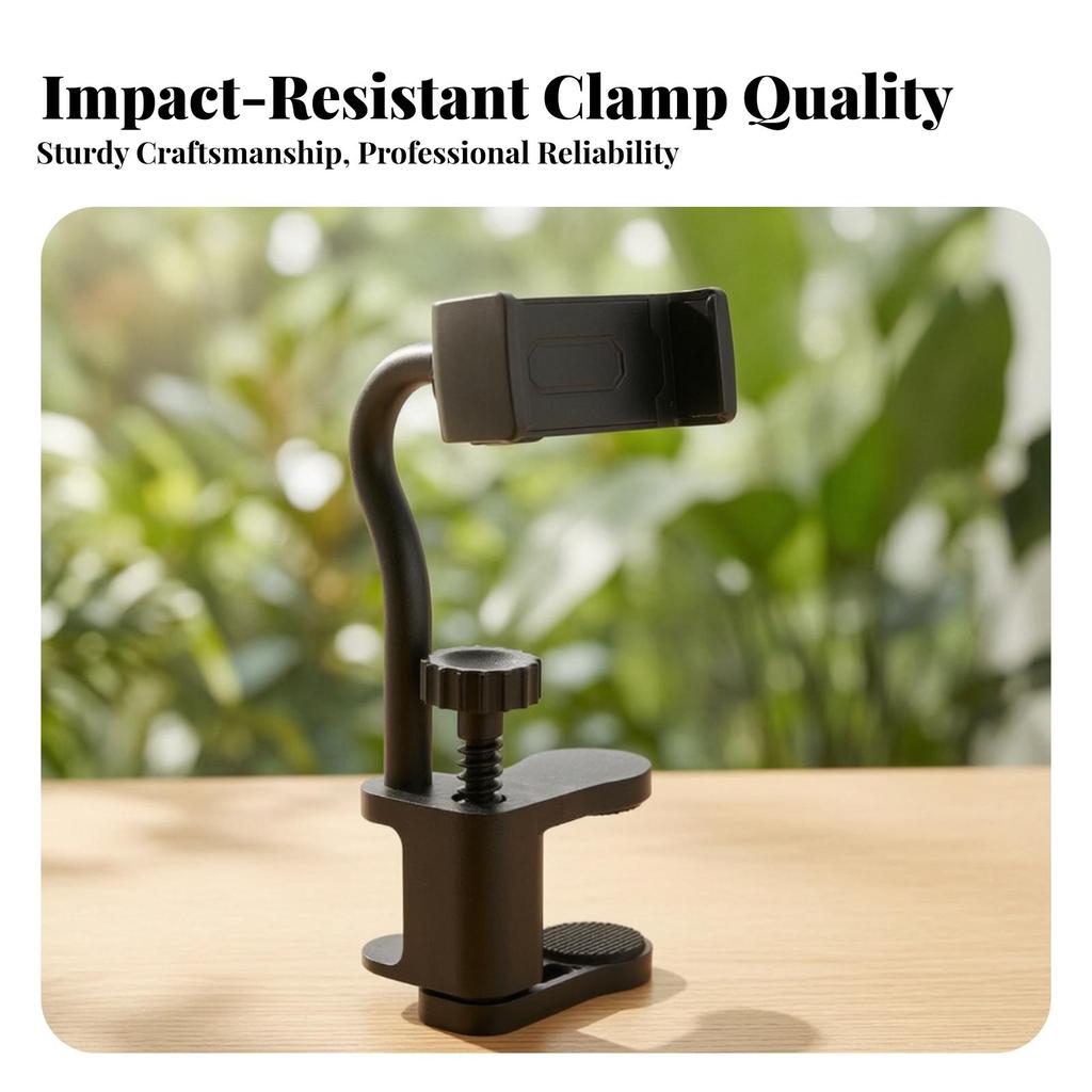 Guitar Phone Holder Stable Instrument Accessory Compact for Guitarists