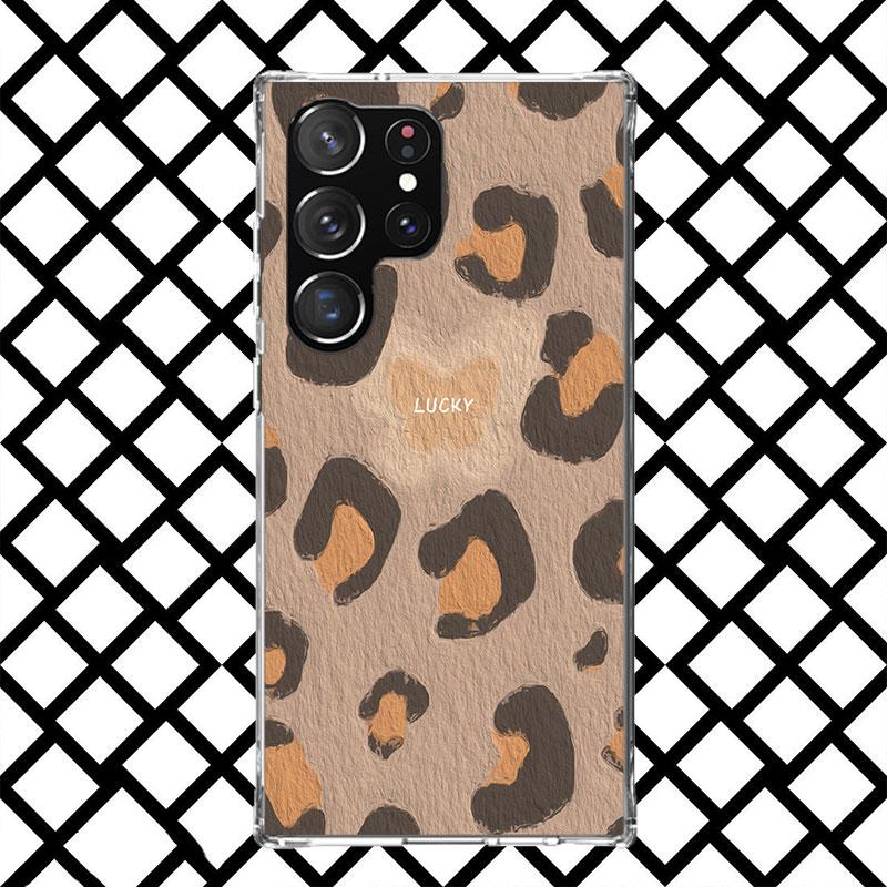

Leopard Print Phone Case for Samsung Galaxy S26 S25 Edge S24 S23 Ultra S22 Plus S21 FE S20 + Soft Cover Print Fundas Galaxy S25 Samsung S20 Plus