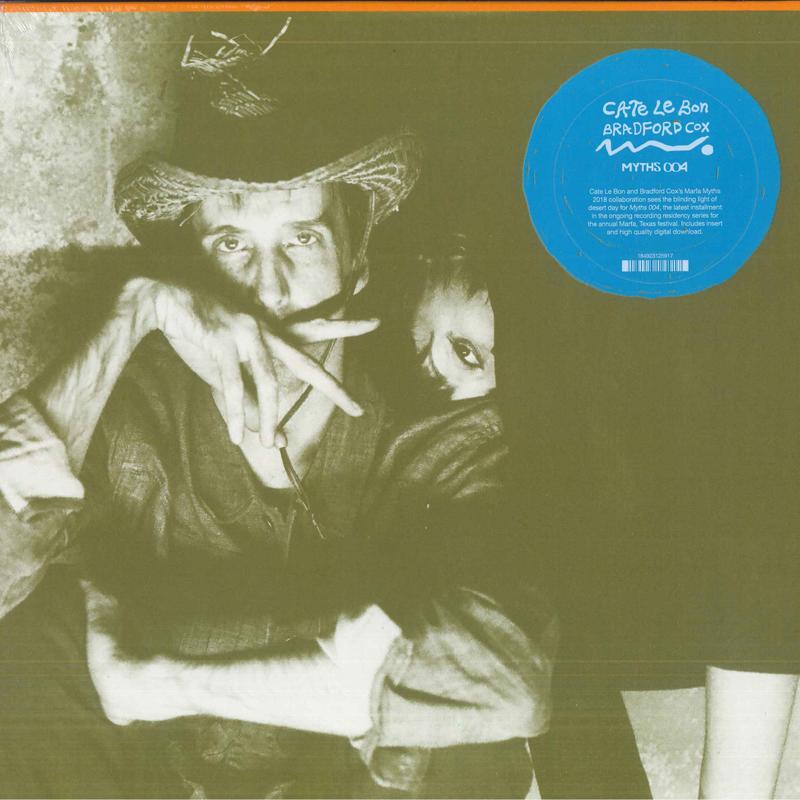 LP Record CATE LE BON & BRADFORD COX - Myths 004 MEX259 Mexican Summer 2019 US Rock