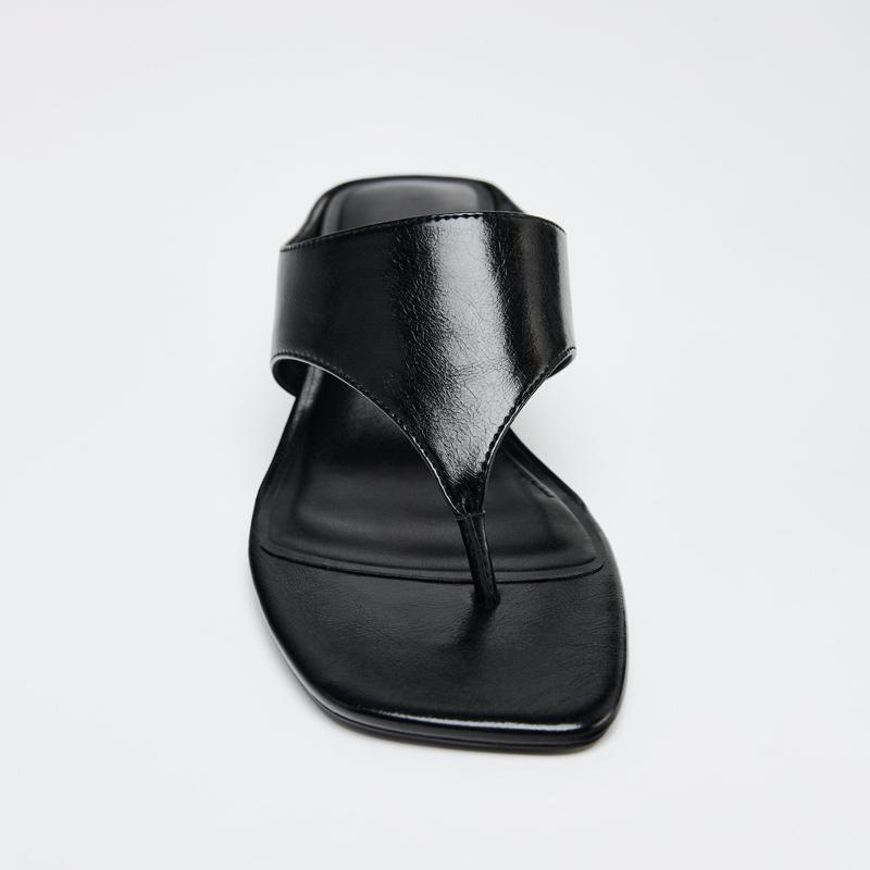 Fashion Hot Selling 2025 New Summer Square Clip Toe Women Slippers Elegant Thin High Heel Dress Slides Ladies Dancing Party Prom Shoes