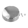 Lettmontert badekar roteringsknapp med attraktiv kromfinish 75mm