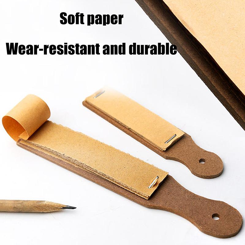 Makeup Eyebrow Pencil Sandpaper Board Grinding Tool Polishing Pen Tip Rub Brush Sharpening Sandpaper Fine Point Makeup Tool