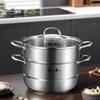 Zhang Xiao Quan 28cm Double-Layer Steamer Pot