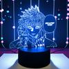 Anime Lamp Jujutsu Kaisen Led Night Light Action Satoru Gojo Nightlight Decoration Lamps Bedroom Decor Birthday Gifts 3D figure Poseable Articulated