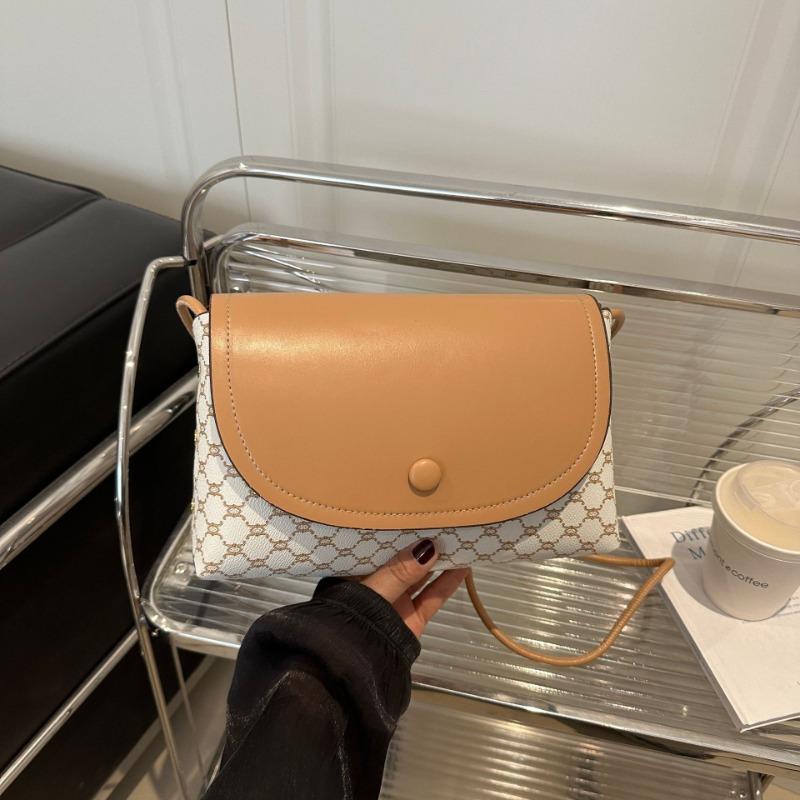 Bag New Women's Bag Retro Printing Premium Sense Mobile Phone Bag Women's Crossbody Bag Bag Support