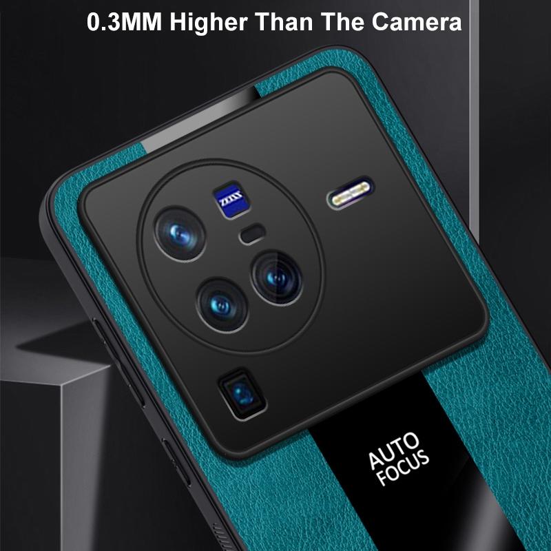 PU kožené pouzdro s držákem prstenu pro Vivo X80 Pro X Note 5G kryt luxusní magnetické silikonové ochranné pouzdro na telefon pro Vivo X Note X80