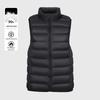 Trolman Women's Korean Style Stand Collar Down Vest