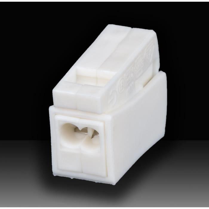 Borne de connexion - ViD - Lot de 160 - 1-2,5 mm² - Tension 450 V - Cuivre gris