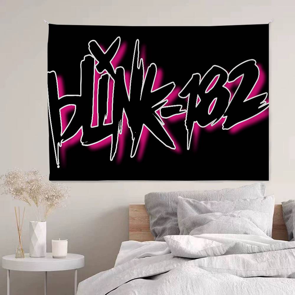 BBLINK182 Band Hippie Wall Hanging Tapestries Bohemian Wall Tapestries Mandala INS Home Decor