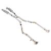 Lexus RCF 2022 5.0L Titanium Dual Muffler Valve Quad Exhaust Upgrade