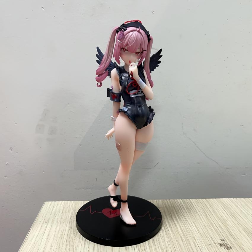 26CM Nurse Ai Tsukuyomi Riko Trainee Bunny Girl Two Style Figure PVC Game Statue Anime Model Action Adult Doll Toys Gifts