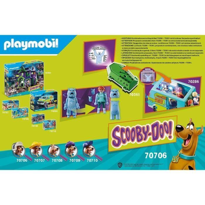 PLAYMOBIL - 70706 - SCOOBY-DOO! Spectre Des Neiges