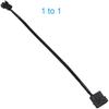 4-Pin Molex to 1/2/3/4/5 X 3 Pin / 4 Pin PMW 12V PC Case Computer Cooler Cooling Fan Splitter Y Power Adapter Cable