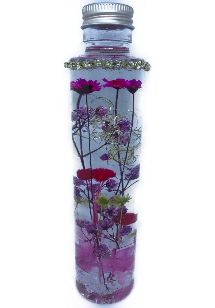 

C.R Herbarium, Preserved Flowers, Gift, Mother s Day Gift, Message Card Included, Ornamental Decor (Red)