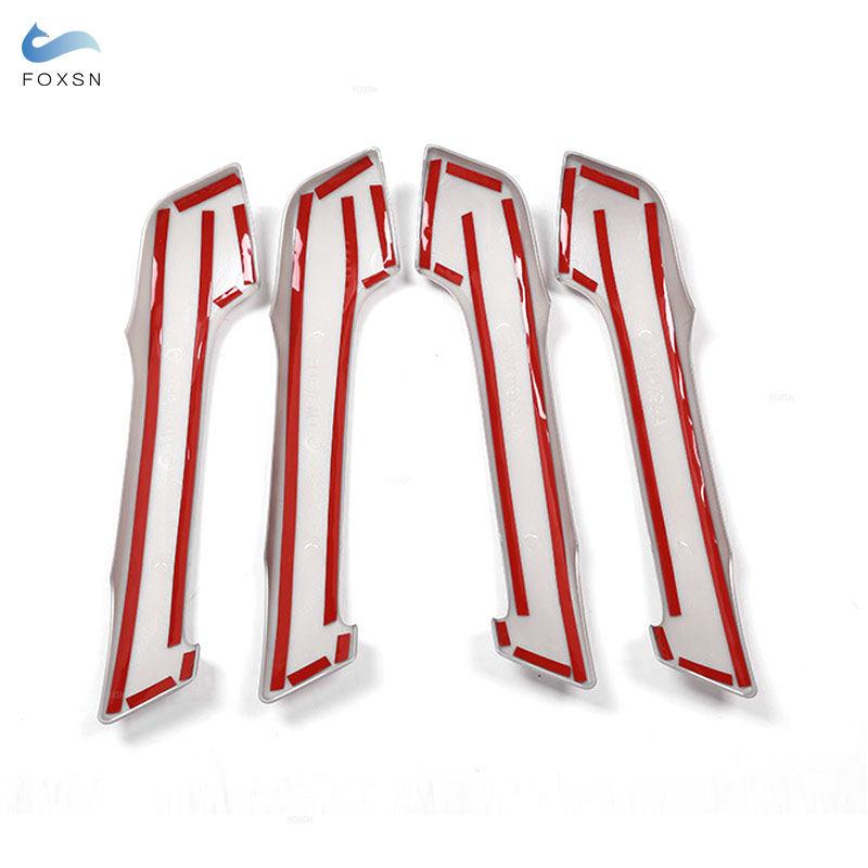 Car Interior Door Handle Chrome Cover For Toyota Land Cruiser Prado FJ150 150 2010 2011 2012 2013 2014 2015 2016 2017