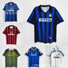 Serie A All-League AC Inter Retro Jersey Aligns with Qiao Retro Football Jersey To Undertake the Fan Version