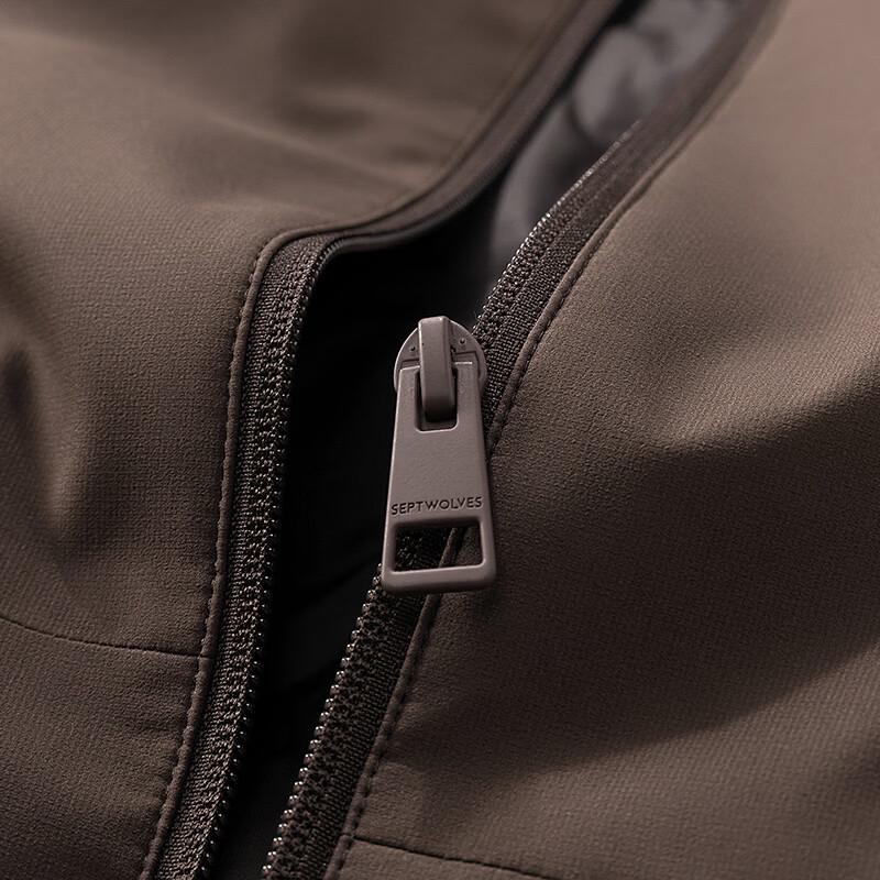 Septwolves Men's Lightweight Water-Resistant Duck Down Vest