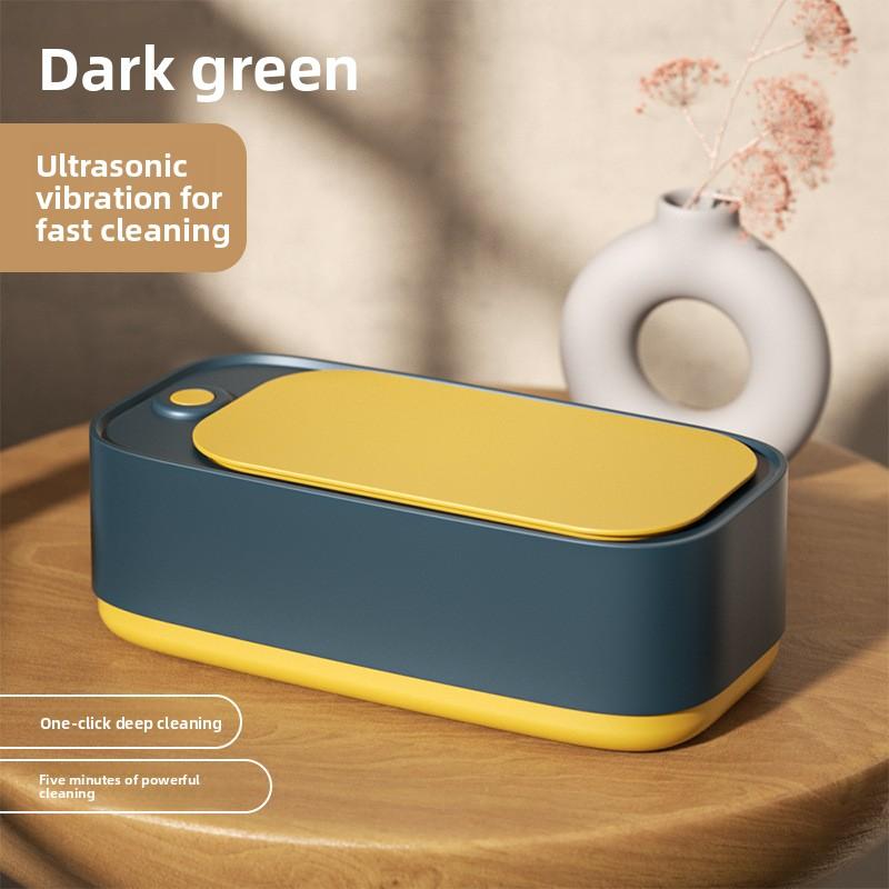 

High-frequency Vibration Cleaning Machine USB Rechargeable High Frequency Vibration Wash Cleaner Jewelry Glasses Cleaner зелений