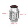 X Autohaux 51mm 58mm 65mm 76mm Stainless Steel Car Muffler Exhaust Flexible Pipe Tubing Universal Exhaust Joint