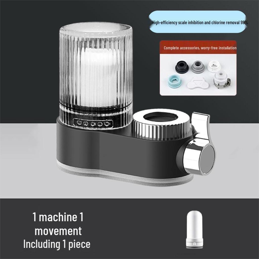 Purificator de apă pentru robinet de bucătărie, filtru de declorinare și rezistent la stropire