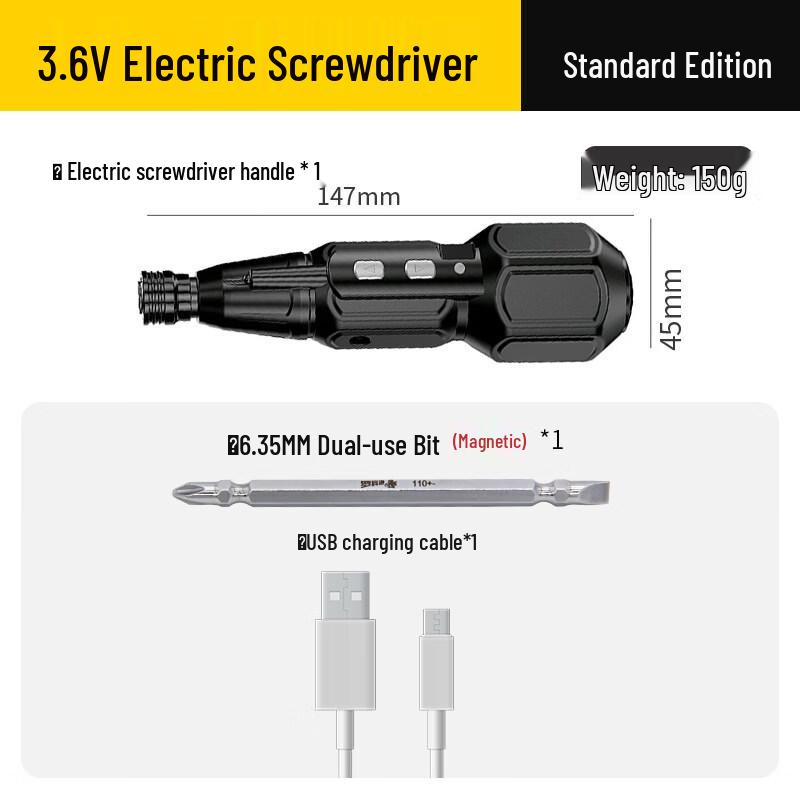 

SHEYUE Hand-Automatic Electric Screwdriver CN plug (adapter included)