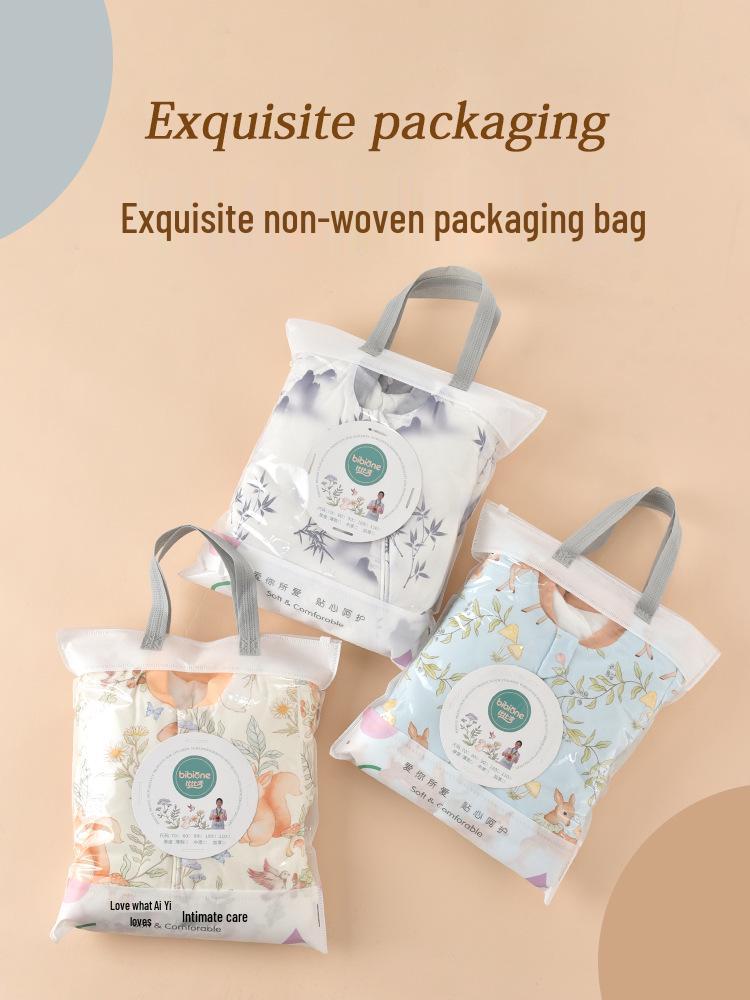 Sacco nanna per neonato in seta di gelso/cotone con gambe separate, coperta anti-calcio per 0-3 anni, modello Autunno/Inverno/Primavera