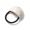 New Fashion  Acetate Hairties for Girls and Women White Blue Colors Rubber Elastic Hair Bands for Pony Hair