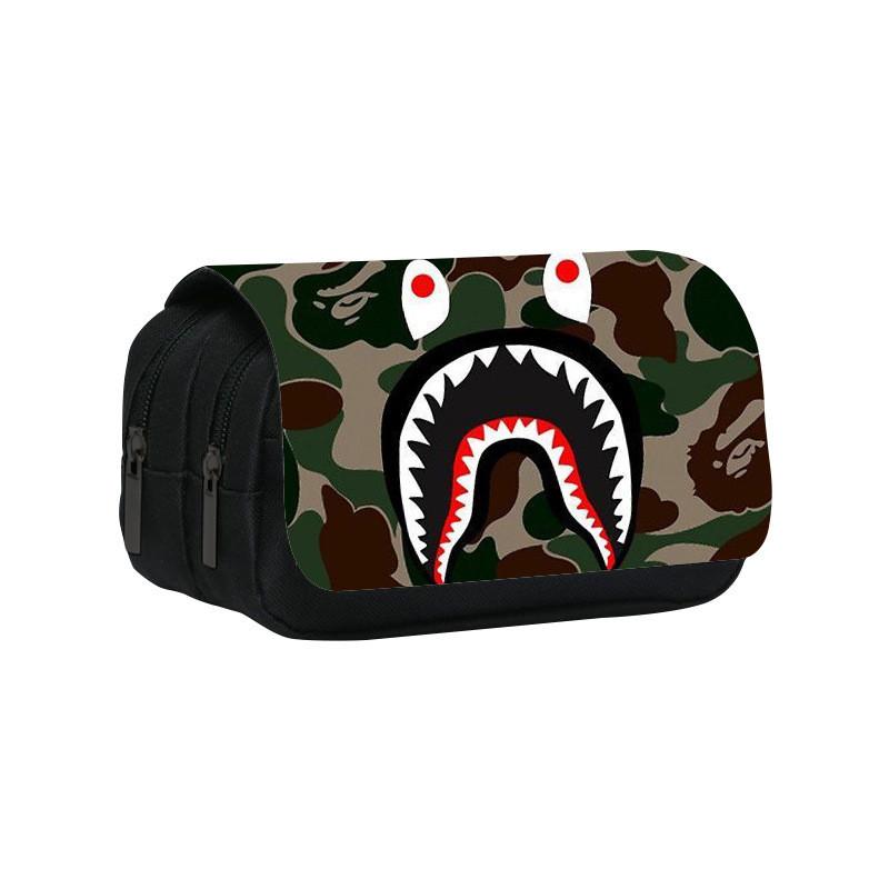 Sprayground Printed Student Single Double Lightweight Stationery Storage Bag For School And Home