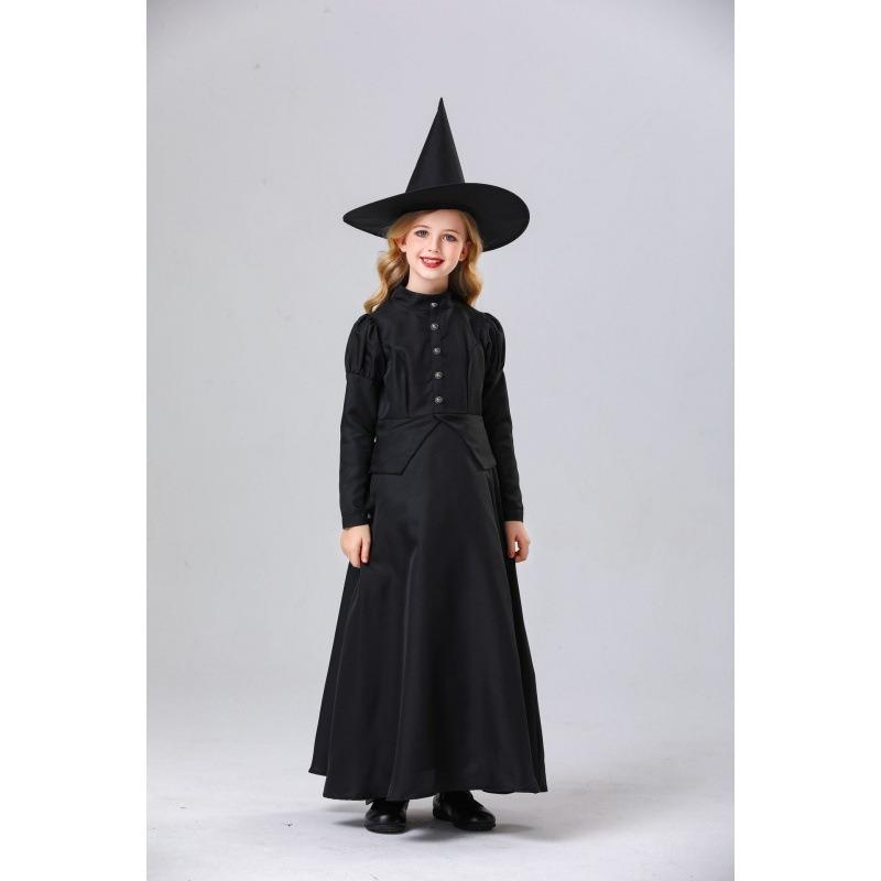 Parent-Child Adult Halloween Witch Costume Children's Little Witch Children's Costume Witch Also Crazy Cosplay Costume